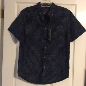 Polka dot dress shirt
